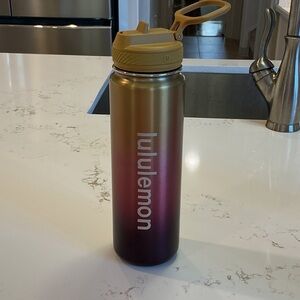 lululemon athletica Gradient Water Bottle - Gold and Purple